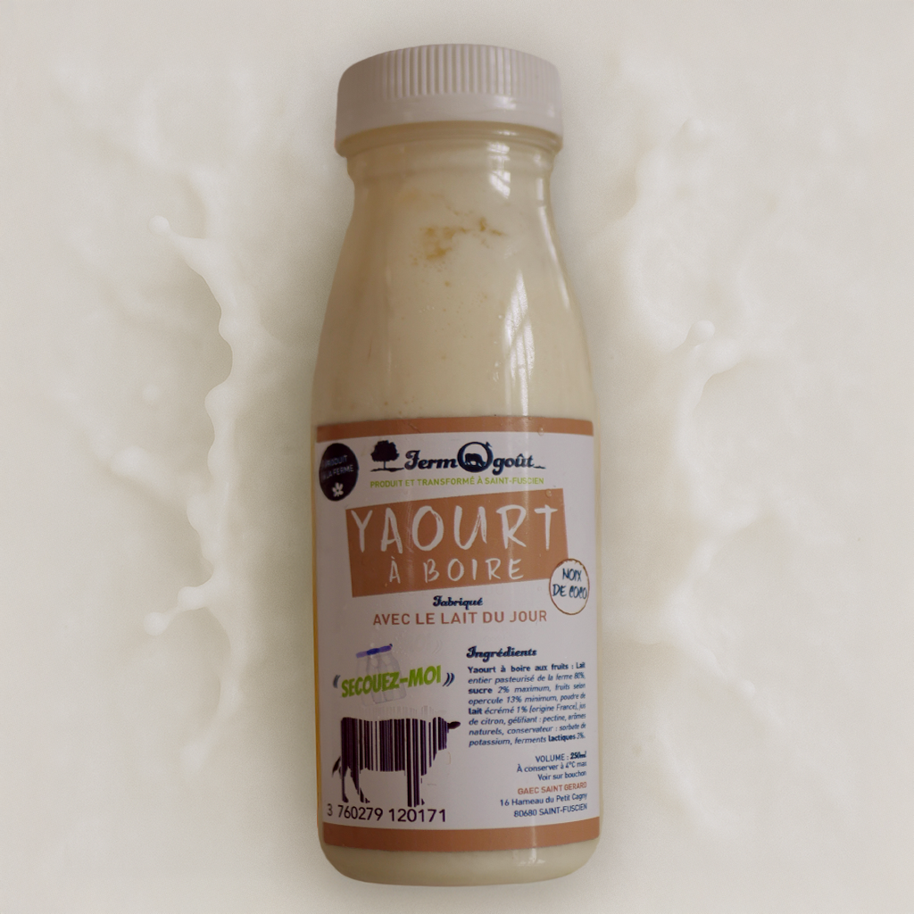 Yaourt à boire noix de coco 250 ml