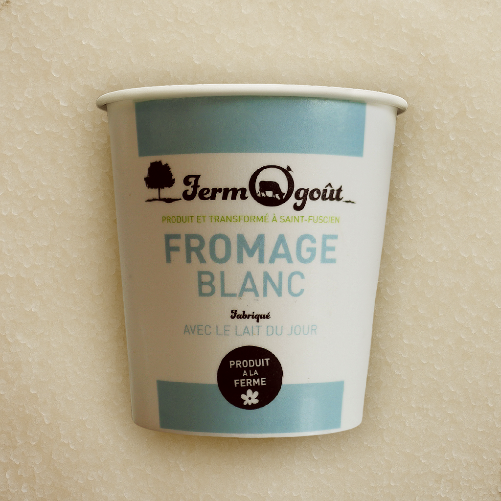Fromage Blanc nature Sucré 125gr
